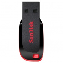闪迪(SanDisk)16GB USB2.0 U盘 CZ50酷刃 黑红色